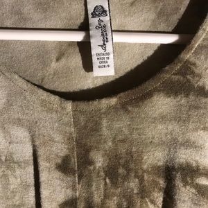 American rag tie dye top